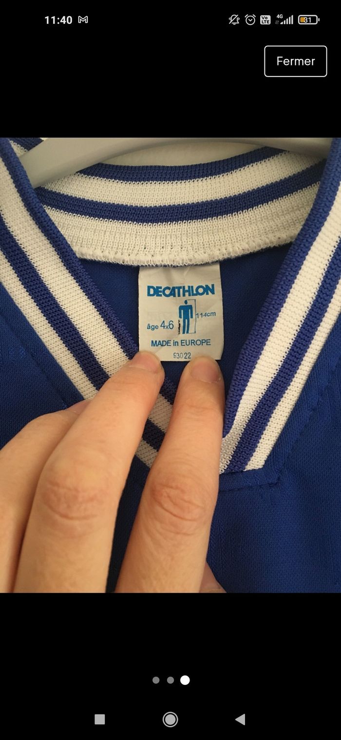 T-shirt decathlon 6 ans - photo numéro 3