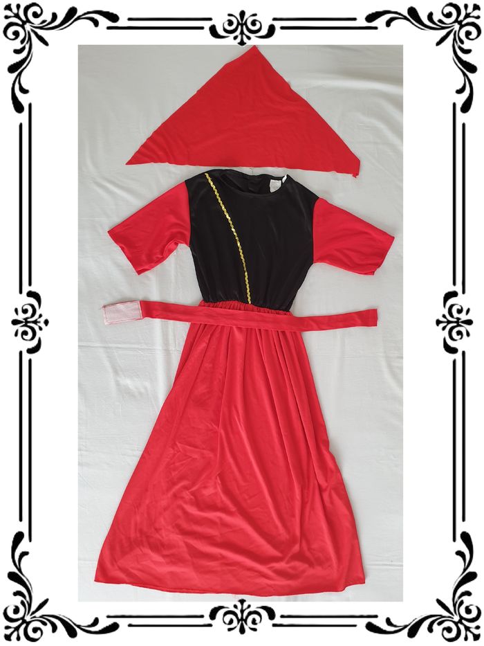 Déguisement gitane 9/10 ans.