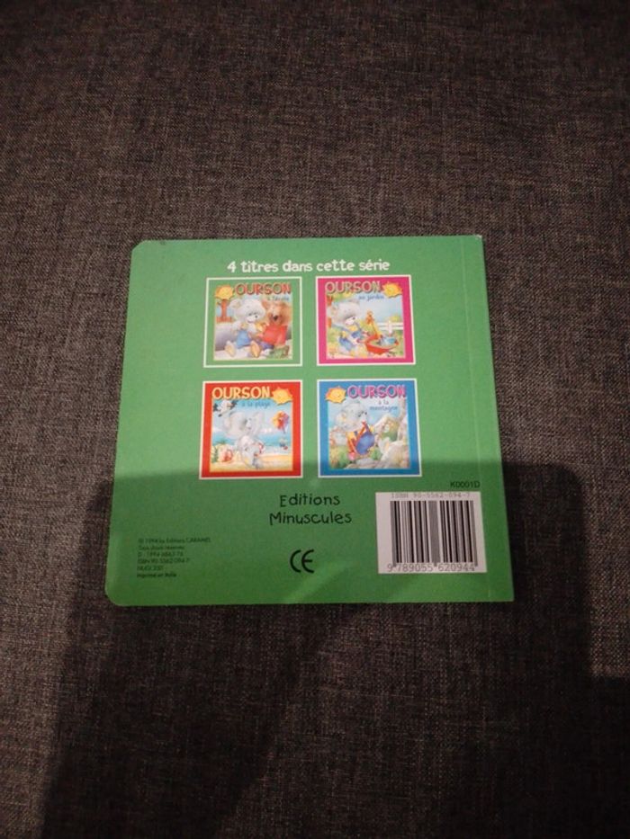 Livre enfant - Ourson à l'école - photo numéro 3