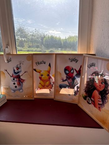 Affiche cadre inclus Disney Pokémon