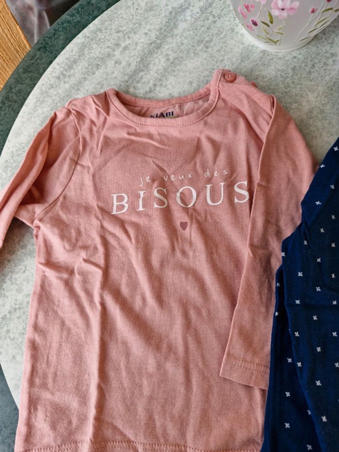 Lot de 4 tee shirts filles.  Verbaudet - photo numéro 9