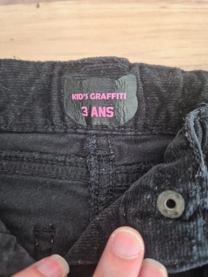 Jean Kids graffiti 3ans - photo numéro 3