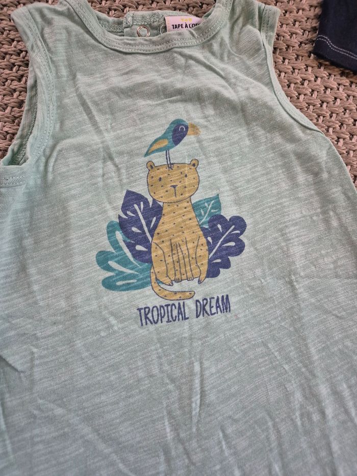 Lot de 4 vêtements été - 18 mois - photo numéro 2