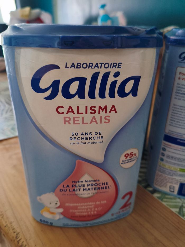 Lait calisma relais 2 ème age - photo numéro 2