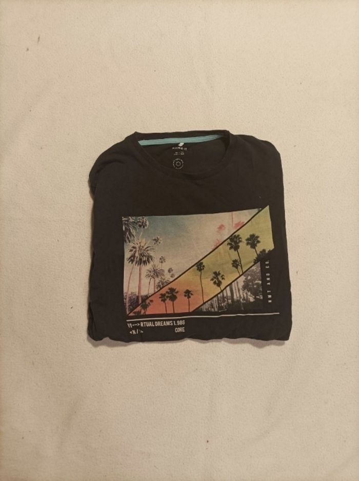 T-shirt noir name it