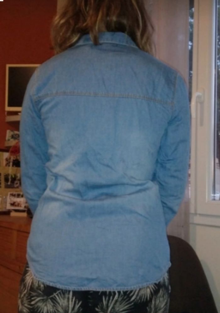 Chemise en jean Kiabi - photo numéro 3