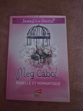 Livre enfants titre Le journal d une pricesse rebelle et romantique