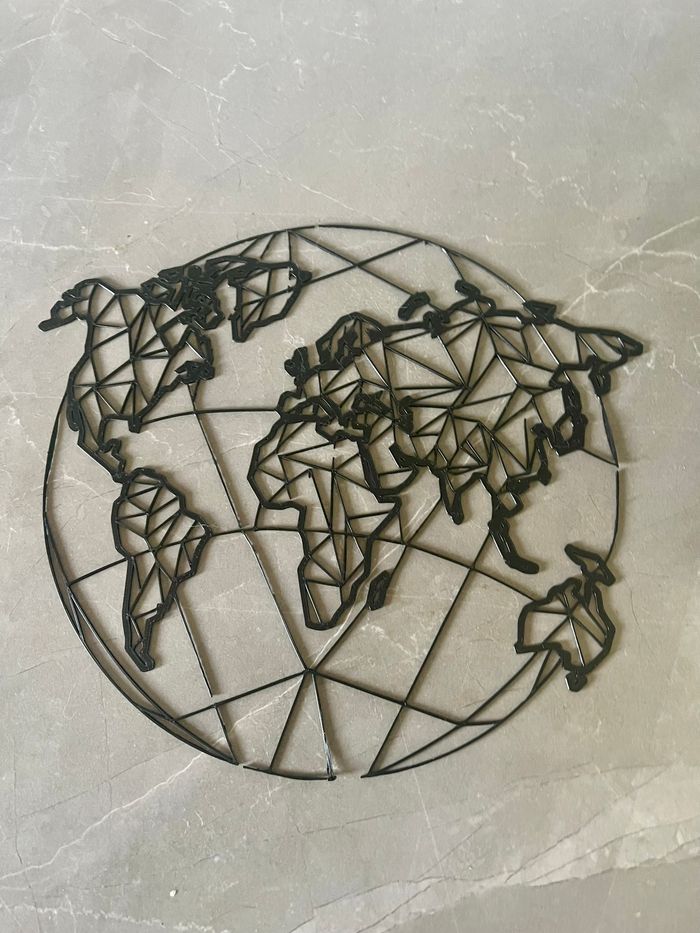 Art Mural Map Monde - photo numéro 2