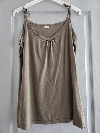 Débardeur à fines bretelles femme - Taille 42 / XL - Kaki