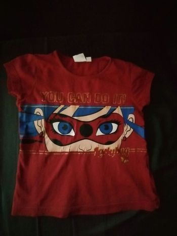 T-shirt miraculous 5 ans