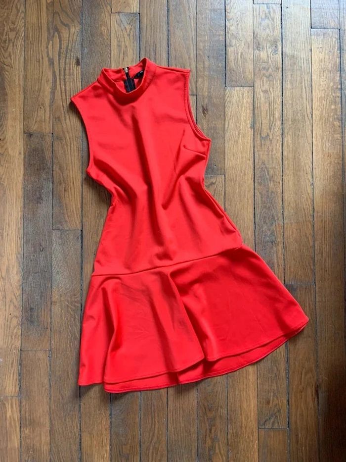 Robe rouge H&M taille m 38 - photo numéro 3