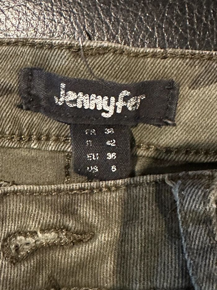 Jean troué style treillis militaire - photo numéro 5