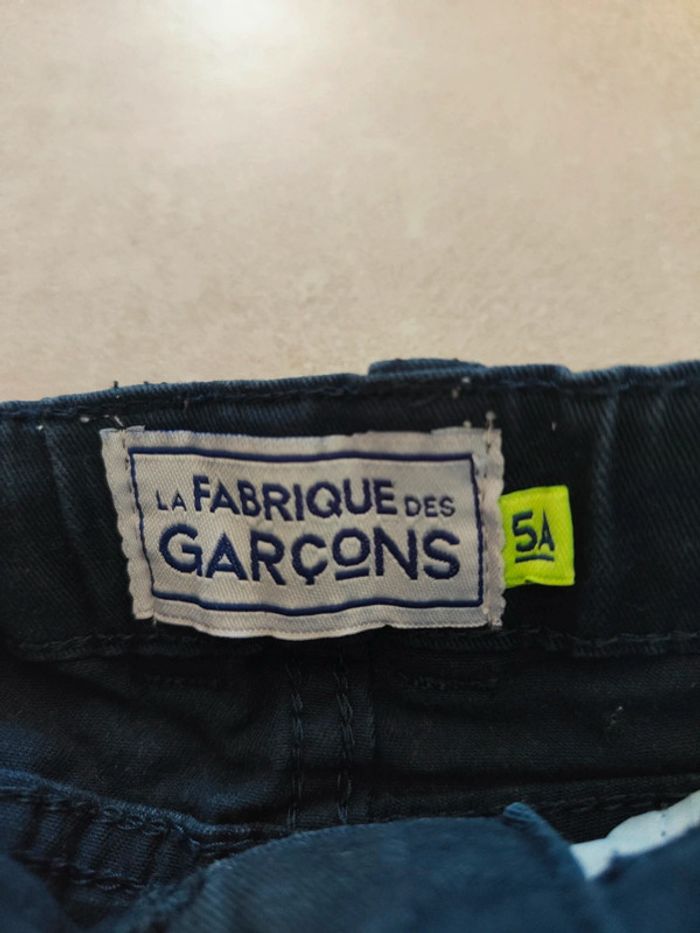 2 ensembles jogging t-shirt manches longues pantalon et polo marine taille 5 ans Zara c&a - photo numéro 3