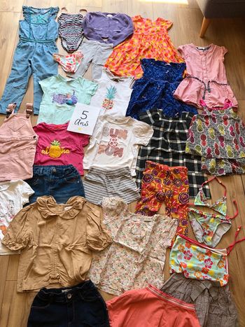Lot fille été 5ans