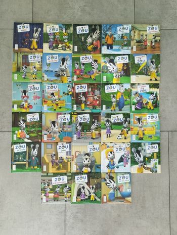 Lot livres zou