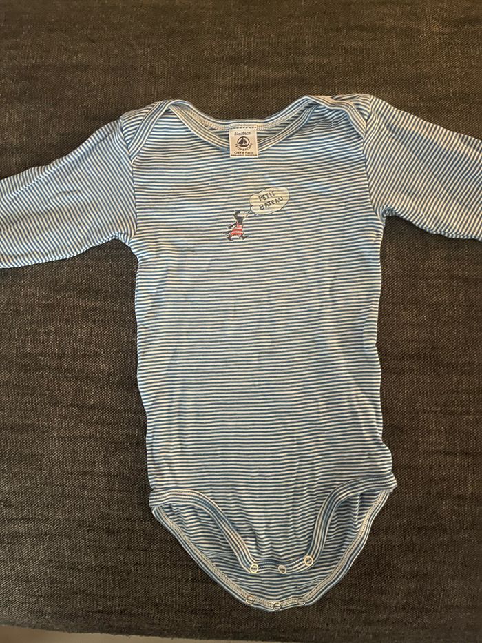 Petit bateau body garçon/ fille 24 mois 86 cm - photo numéro 1