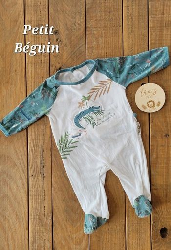 Pyjama petit béguin  3mois