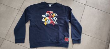 Sweat bleu 10A