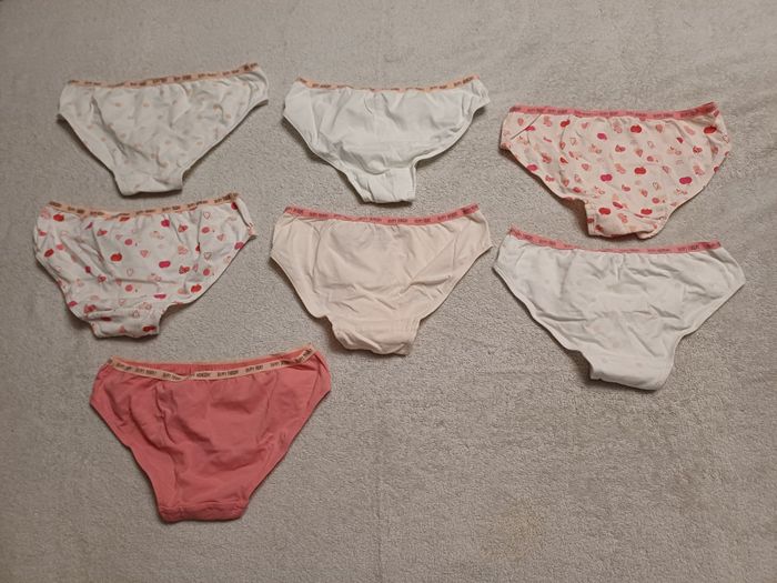 Lot de 7 slips Tape à l'œil 12 ans (réf perso SVTF02)(familleac72) - photo numéro 3