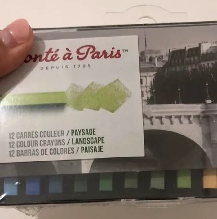 Pack de 12 crayons de cire couleurs de paysage assorties - photo numéro 3