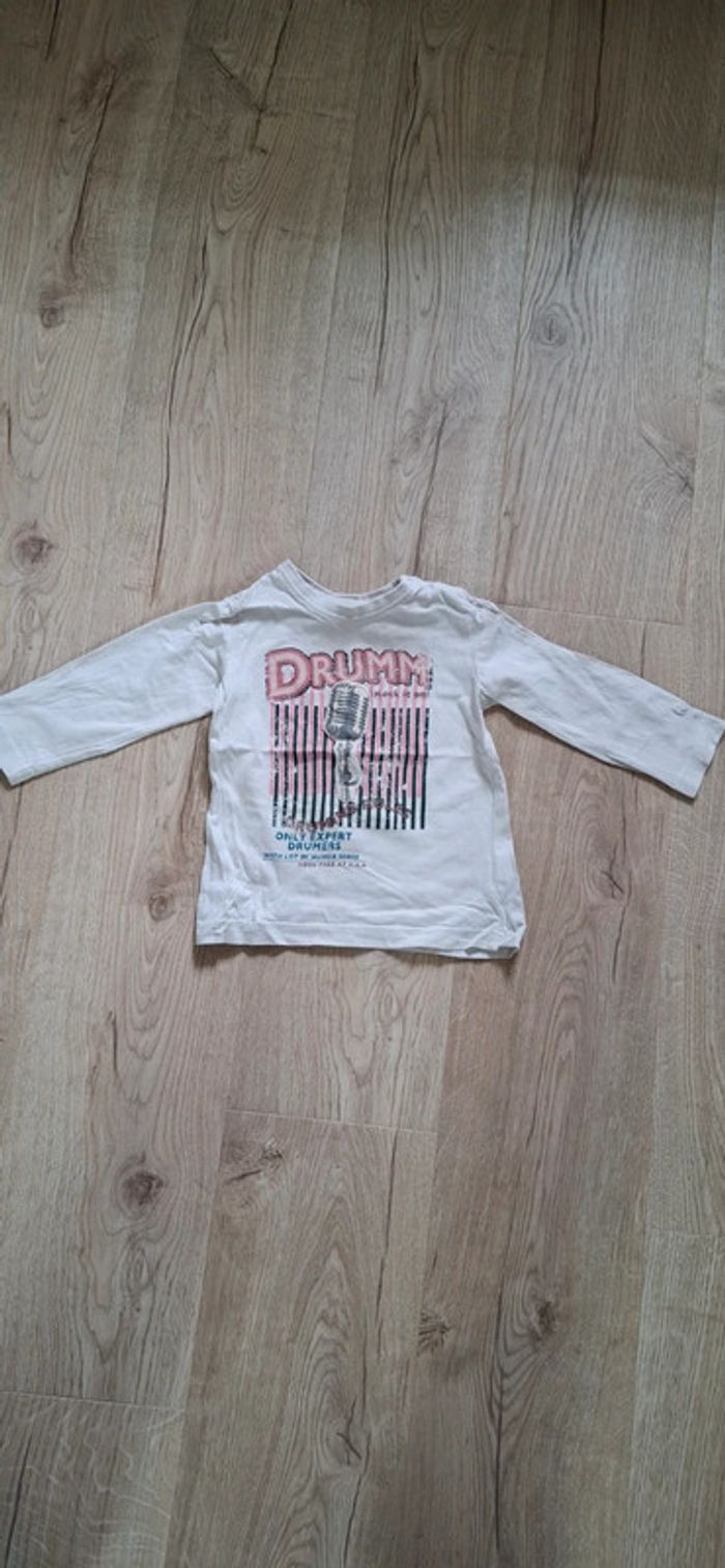 T-shirt Zara Baby 18-24mois TBE