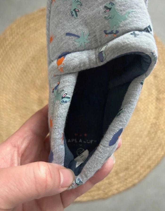 Chaussons garçon tape à l'œil - photo numéro 3