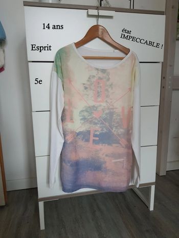 T-shirt manche longue Esprit 14 ans