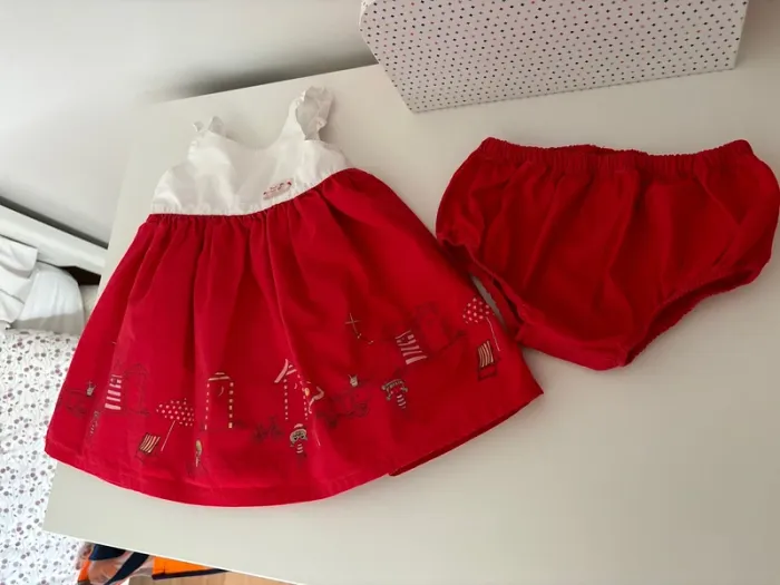 Robe et Bloomer 3 mois Sergent Major - photo numéro 7