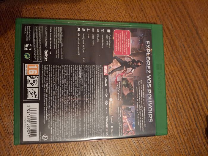 Jeu xbox one et serie x avengers marvel - photo numéro 2