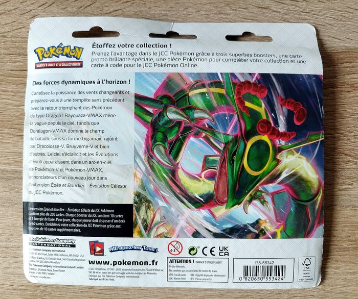 Tripack pokémon EB07 évolution céleste noctali - photo numéro 2