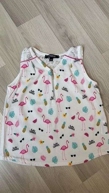 Chemisier sans manches liberto