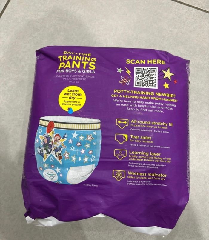 Couches Huggies d'aprentissage pull.ups - photo numéro 2