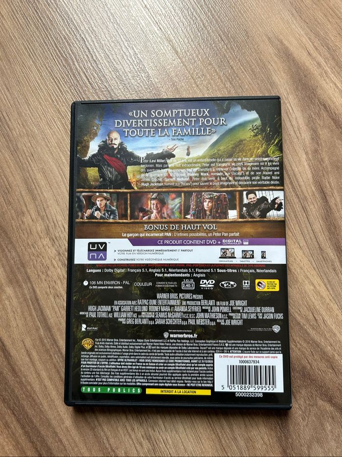 DVD «Pan» Neuf - photo numéro 2