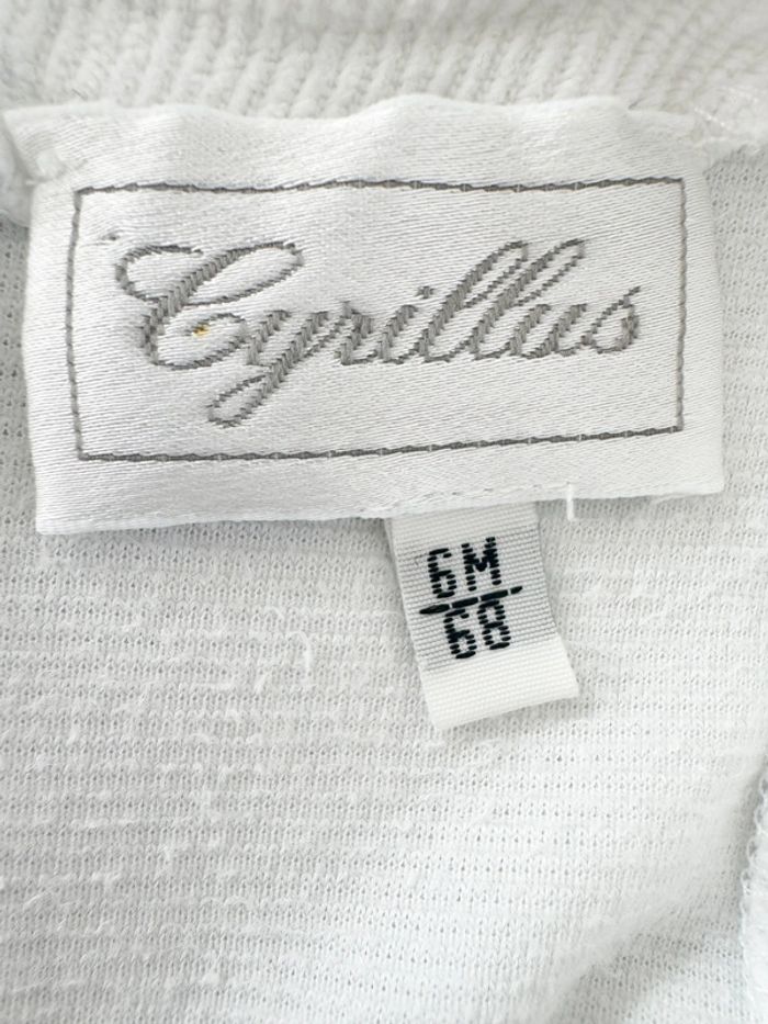 Combinaison, combinaison été blanche Cyrillus Taille 6 mois - photo numéro 7