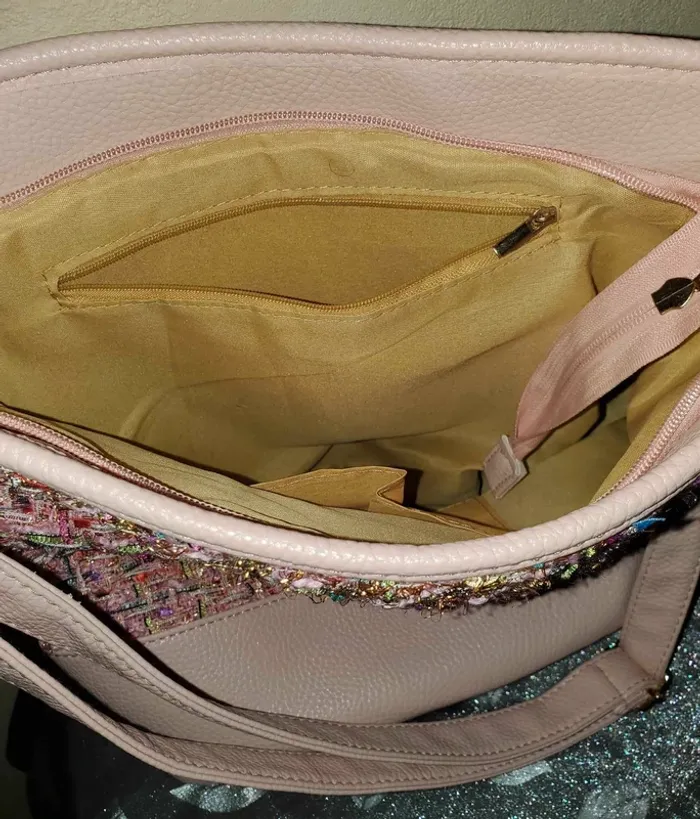 sac à main vieux rose femme - photo numéro 6