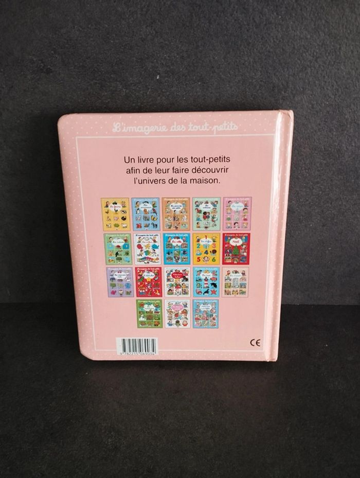 Livre l'imagerie des tout-petits la maison - photo numéro 3