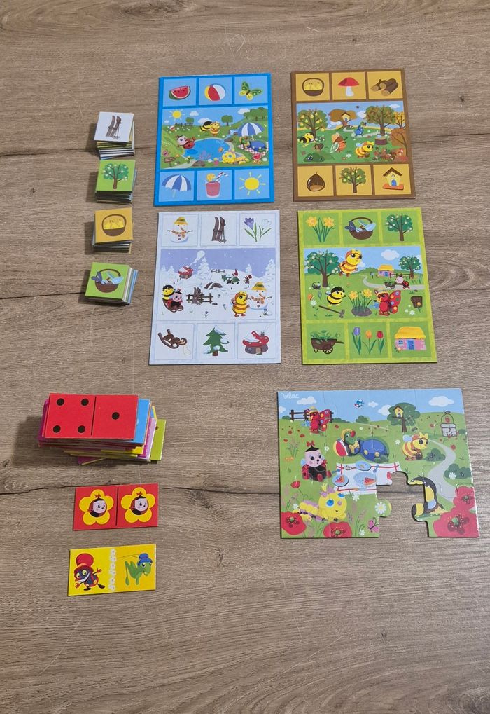 Coffret 4 jeux Drôles de petites bêtes - photo numéro 2