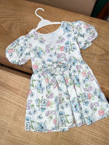 Magnifique robe d’été Primark dos nu cérémonie 2-3 ans 2436