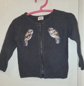 Gilet zippé tape à l'œil