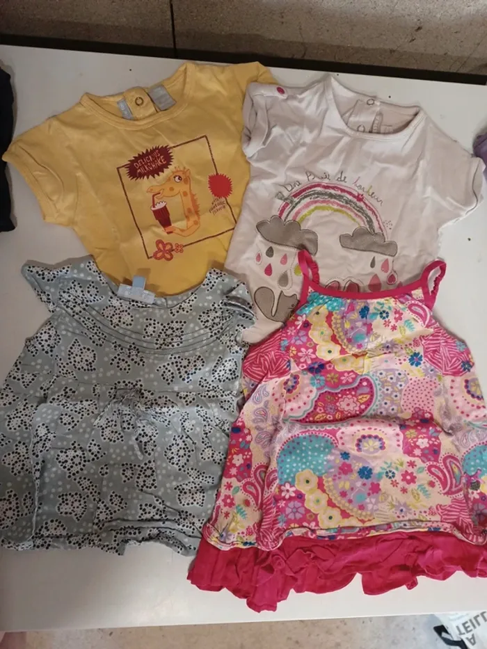 Lot t-shirt 18 mois