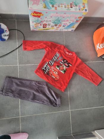 Pyjama velours Cars