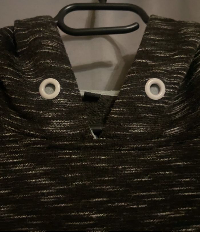Pull à capuche »Auztralian »noir et blanc - photo numéro 3