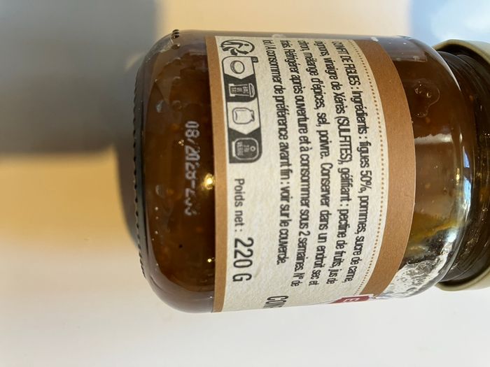 Petit pot confit de figues - photo numéro 2