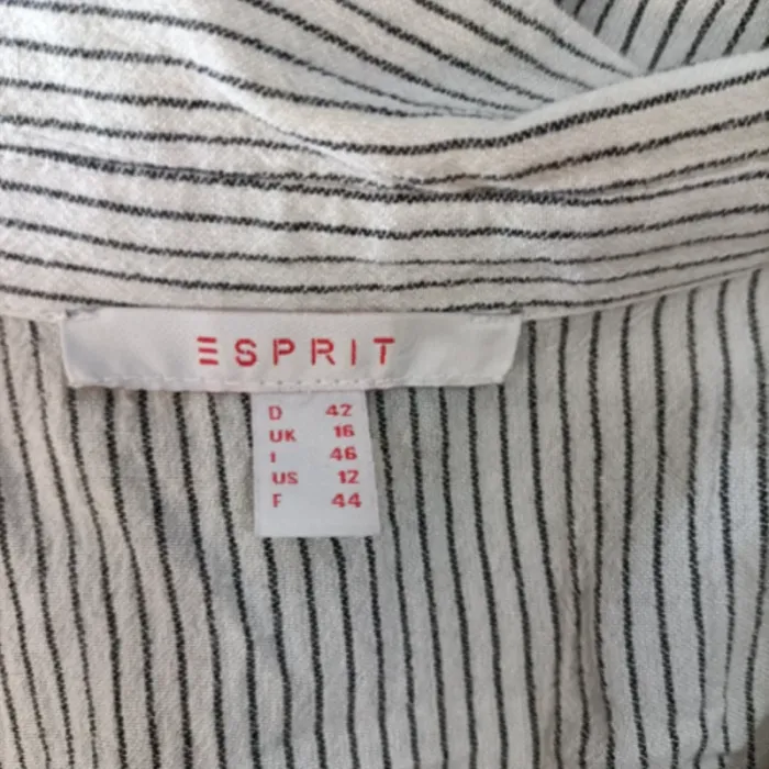 Chemisier rayé manches courtes - Esprit - Taille 44 A1093 - photo numéro 10