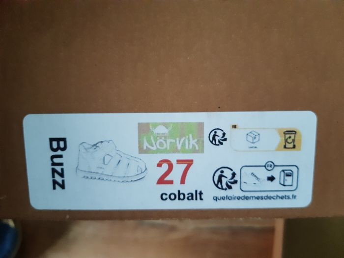 Chaussures norvik (sandales) taille 27 - photo numéro 5