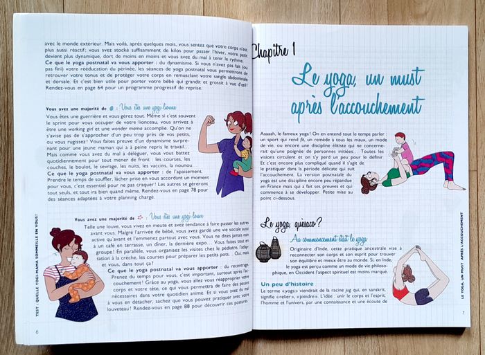 mon p'tit cahier Yoga postnatal - Emilie Yana - photo numéro 6