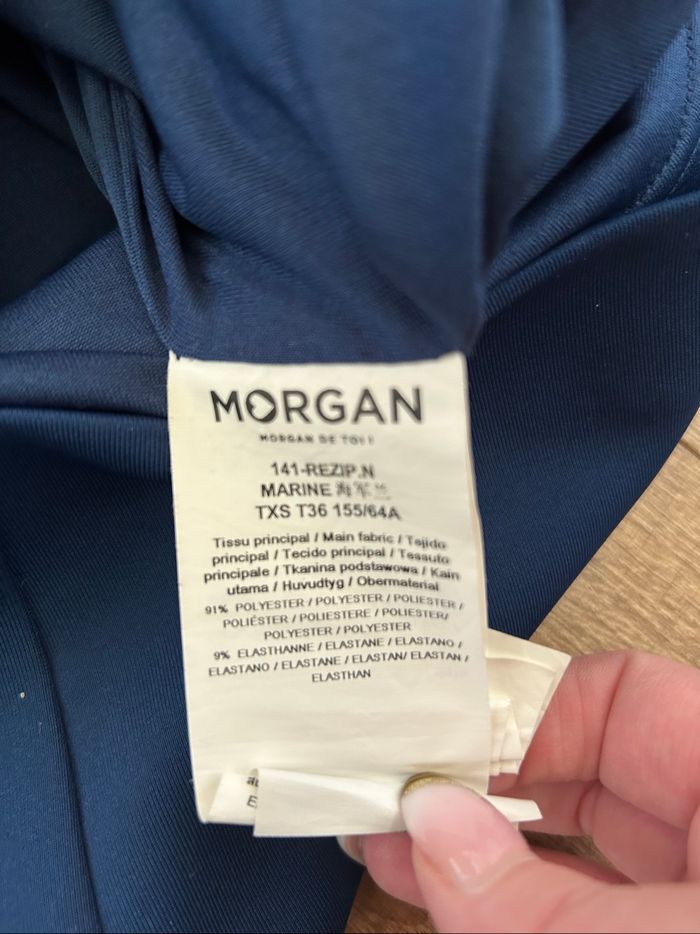 Robe bleue sans manches Morgan taille XS jamais portée - photo numéro 10