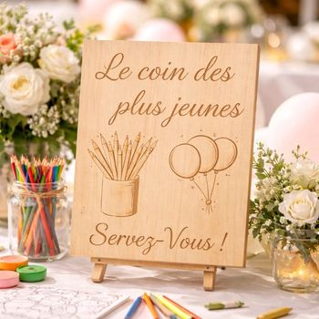 Pancarte coin des jeunes 