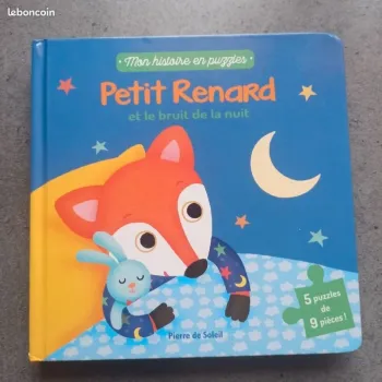 Le petit renard et le bruit de la nuit en puzzle