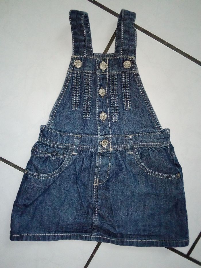 Salopette fille 12 mois 74 cm